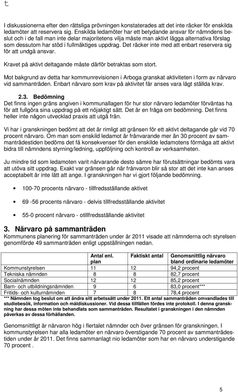 Det räcker inte med att enbart reservera sig för att undgå ansvar. Kravet på aktivt deltagande måste därför betraktas som stort.