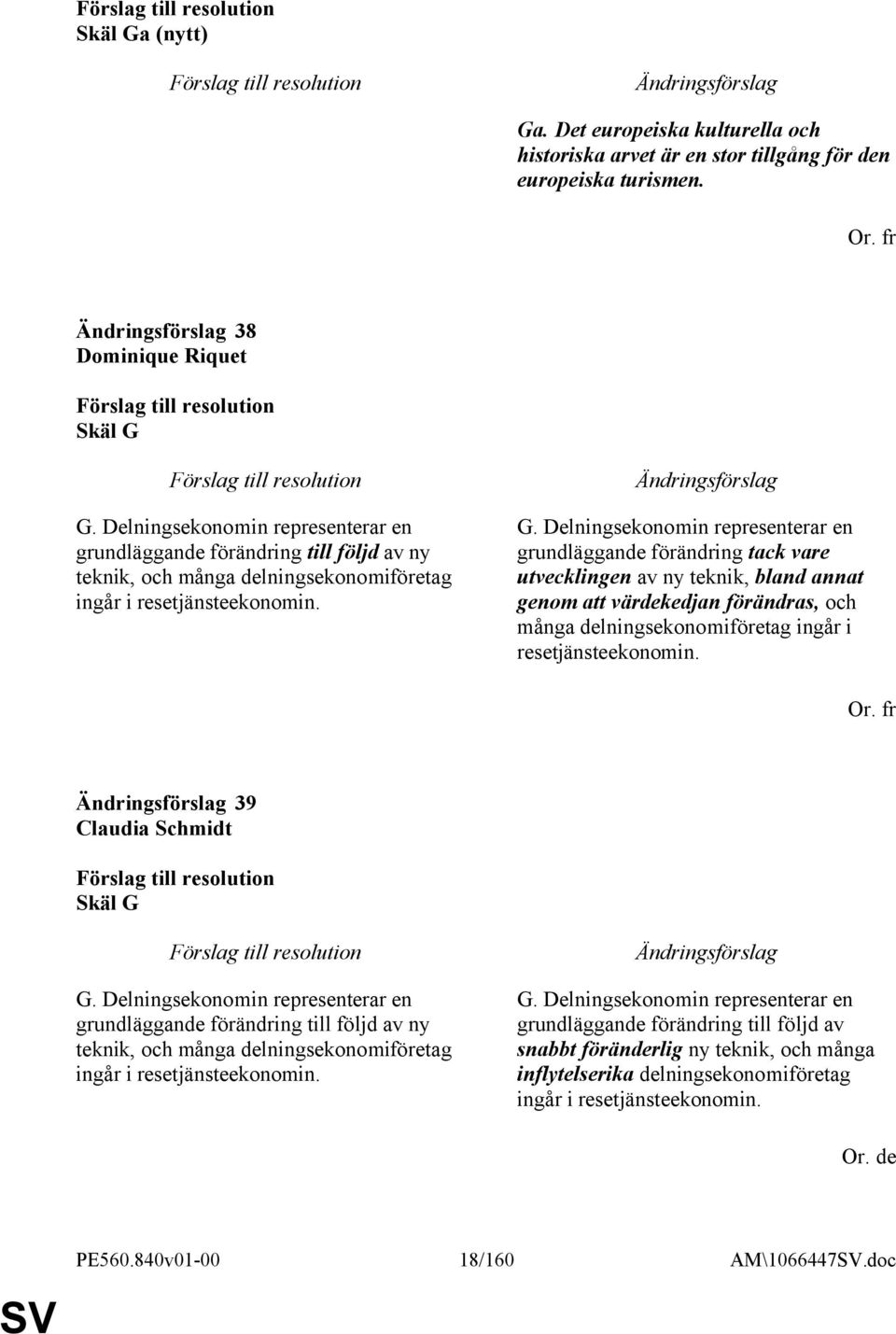 Delningsekonomin representerar en grundläggande förändring tack vare utvecklingen av ny teknik, bland annat genom att värdekedjan förändras, och många delningsekonomiföretag ingår i