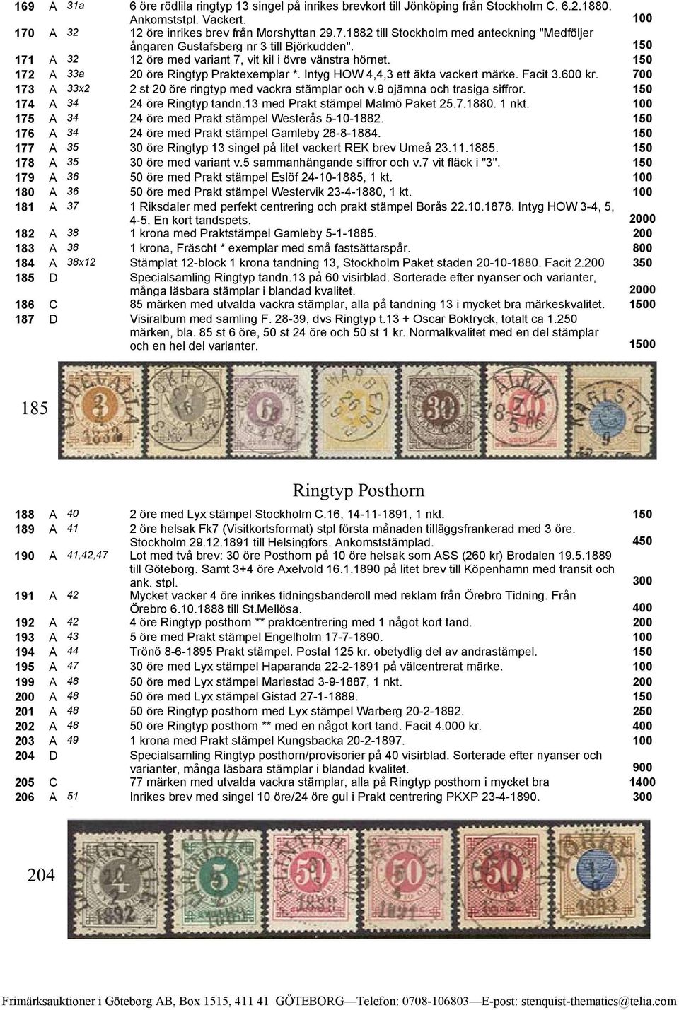 14 12-2-1879 visirblad. 900 fadern märken sorterade den kända after arkeologen nyanser Oscar Montelius. varianter, 394 Riss st i av kuvertets 12 öre, nvh. 10 st 20/20, 18 st Riksdaler etc.