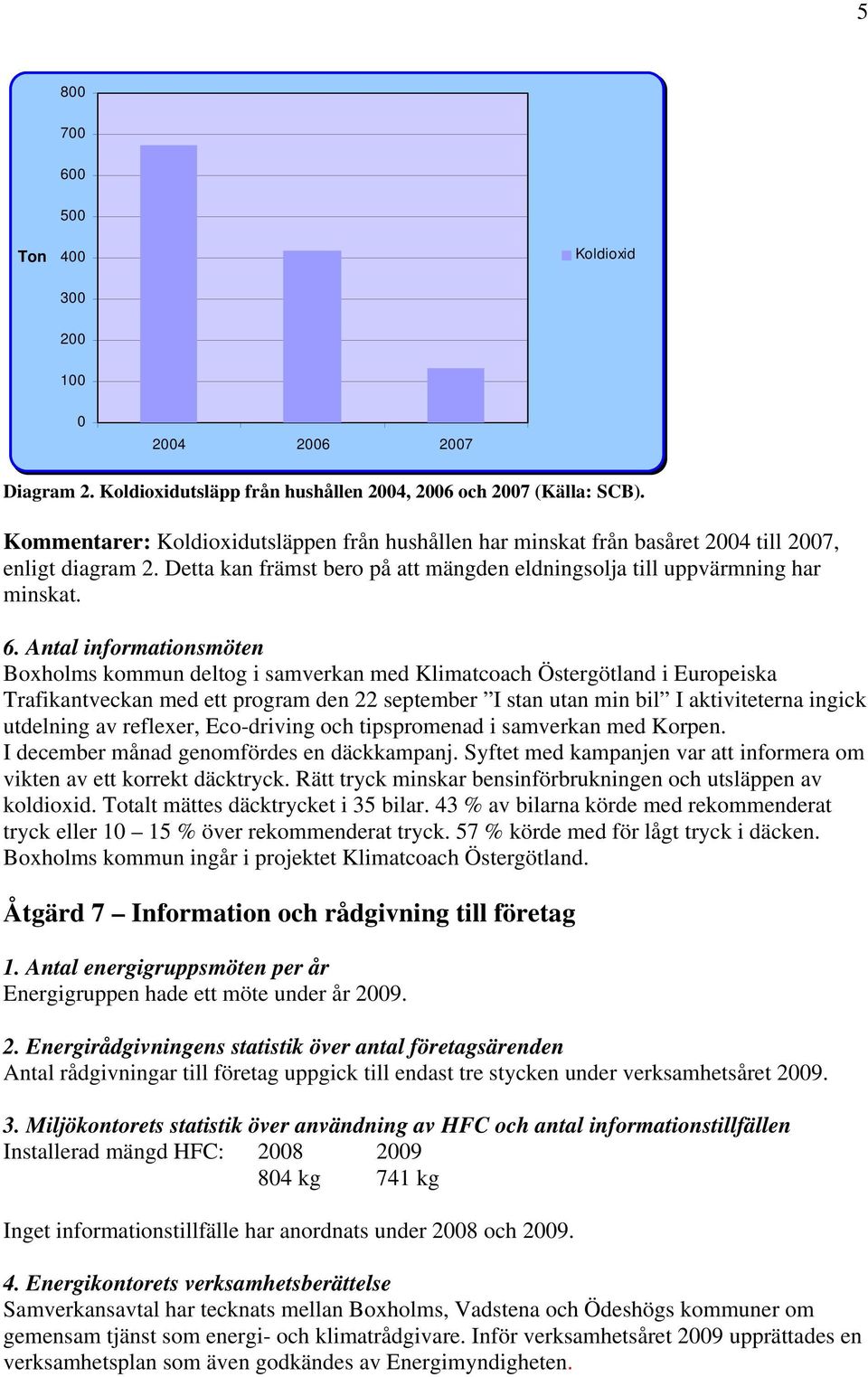 Antal informationsmöten Boxholms kommun deltog i samverkan med Klimatcoach Östergötland i Europeiska Trafikantveckan med ett program den 22 september I stan utan min bil I aktiviteterna ingick