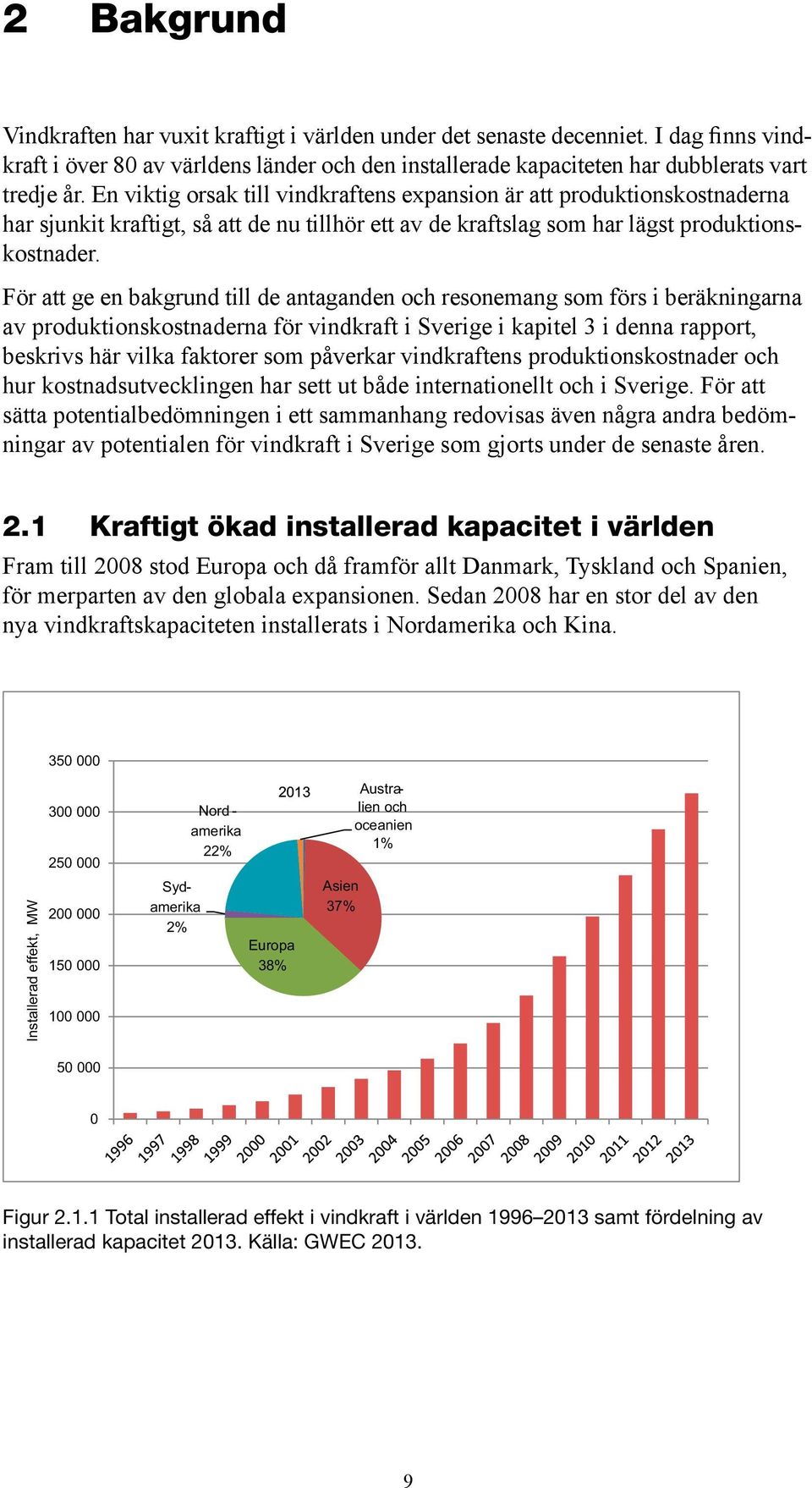 För att ge en bakgrund till de antaganden och resonemang som förs i beräkningarna av produktionskostnaderna för vindkraft i Sverige i kapitel 3 i denna rapport, beskrivs här vilka faktorer som