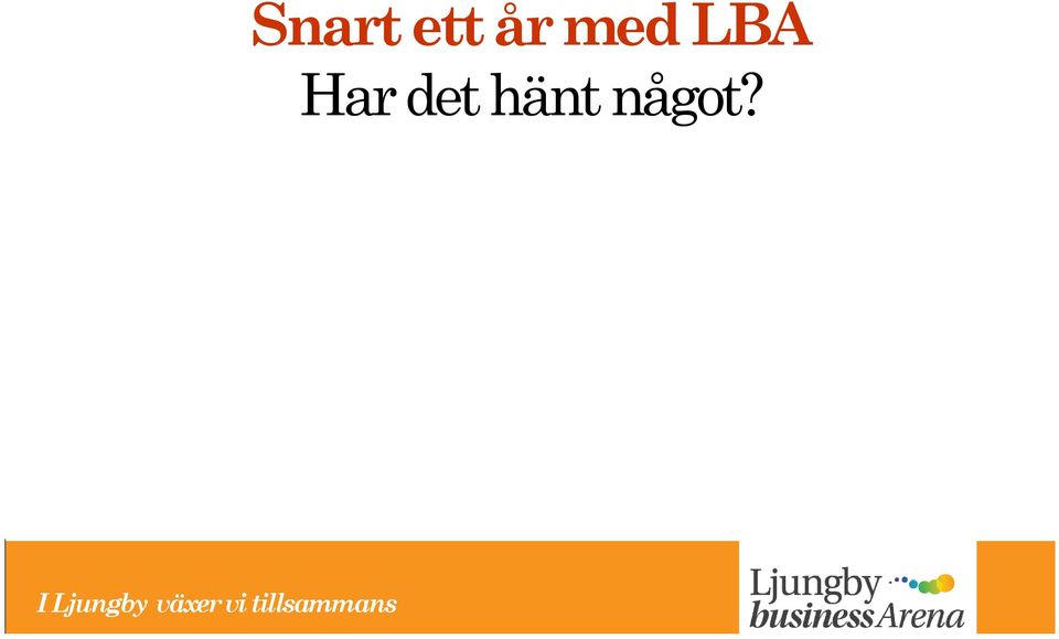 det hänt