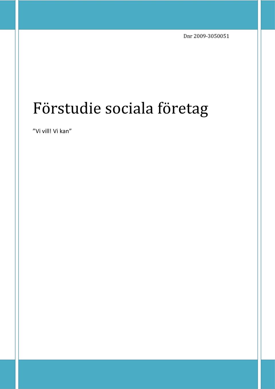 Förstudie