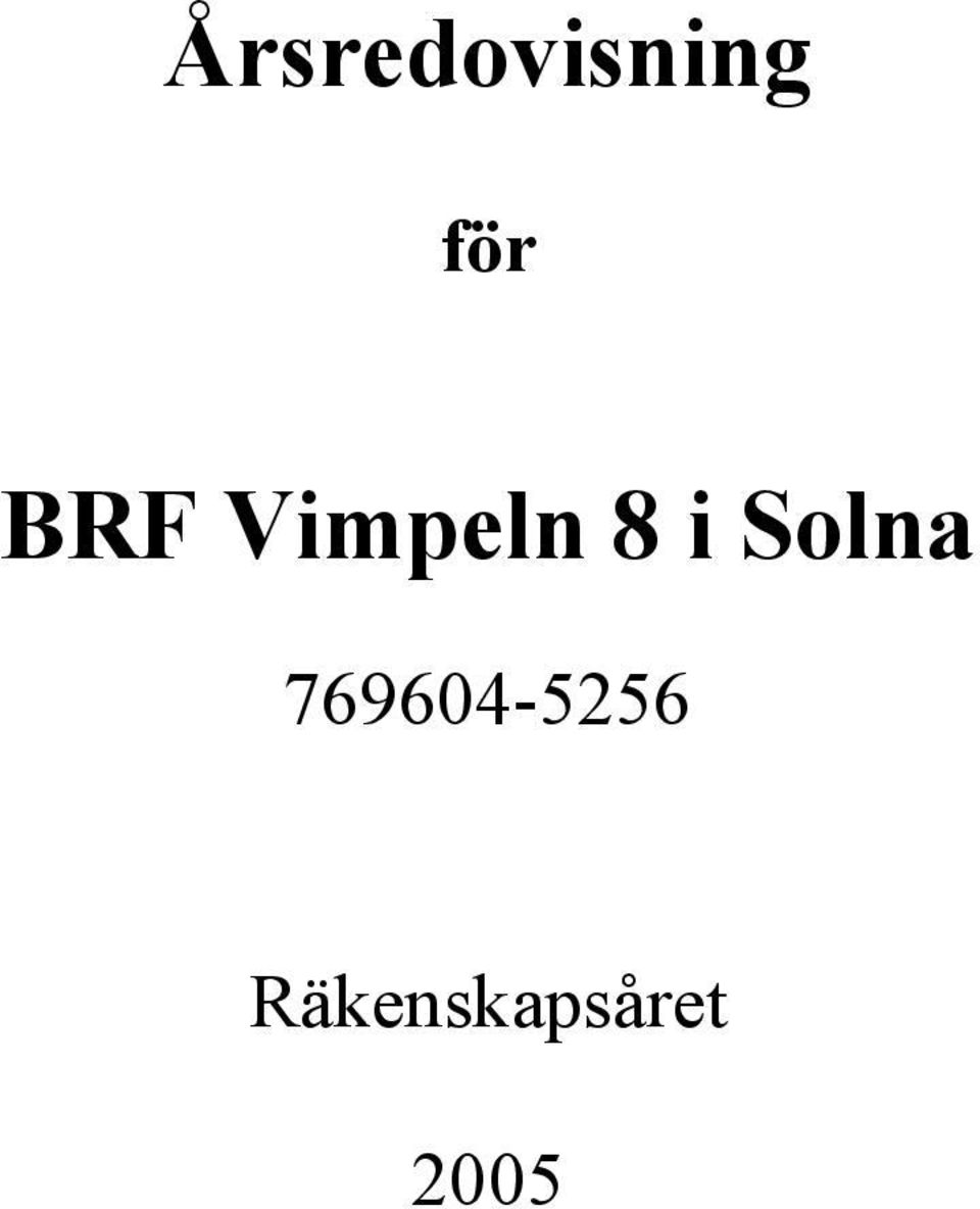 Vimpeln 8 i