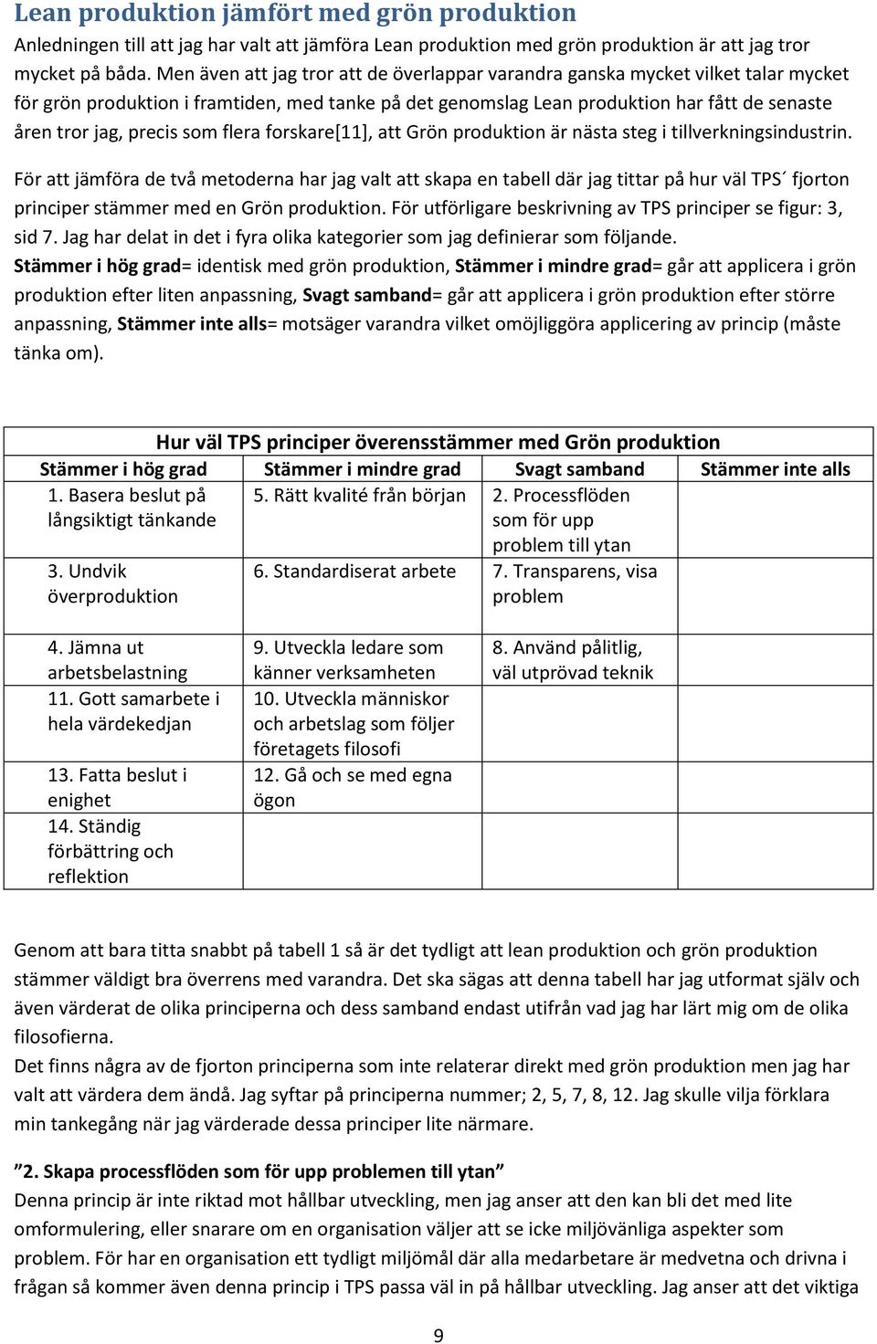 precis som flera forskare[11], att Grön produktion är nästa steg i tillverkningsindustrin.