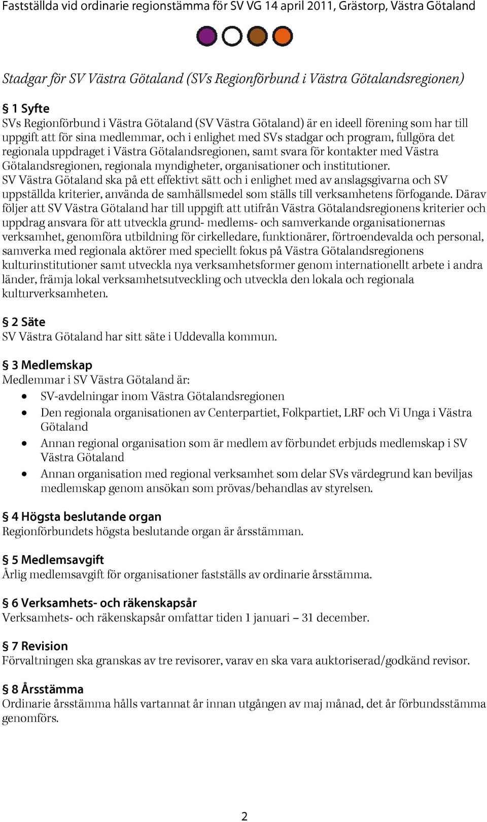 organisationer och institutioner.