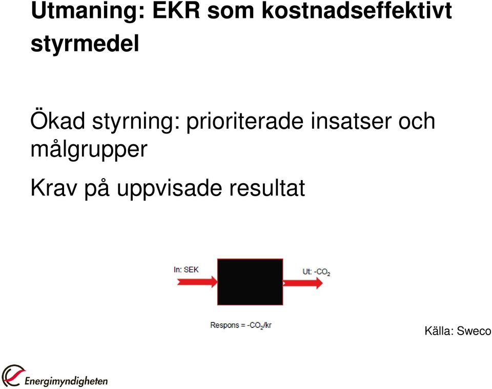 styrning: prioriterade insatser