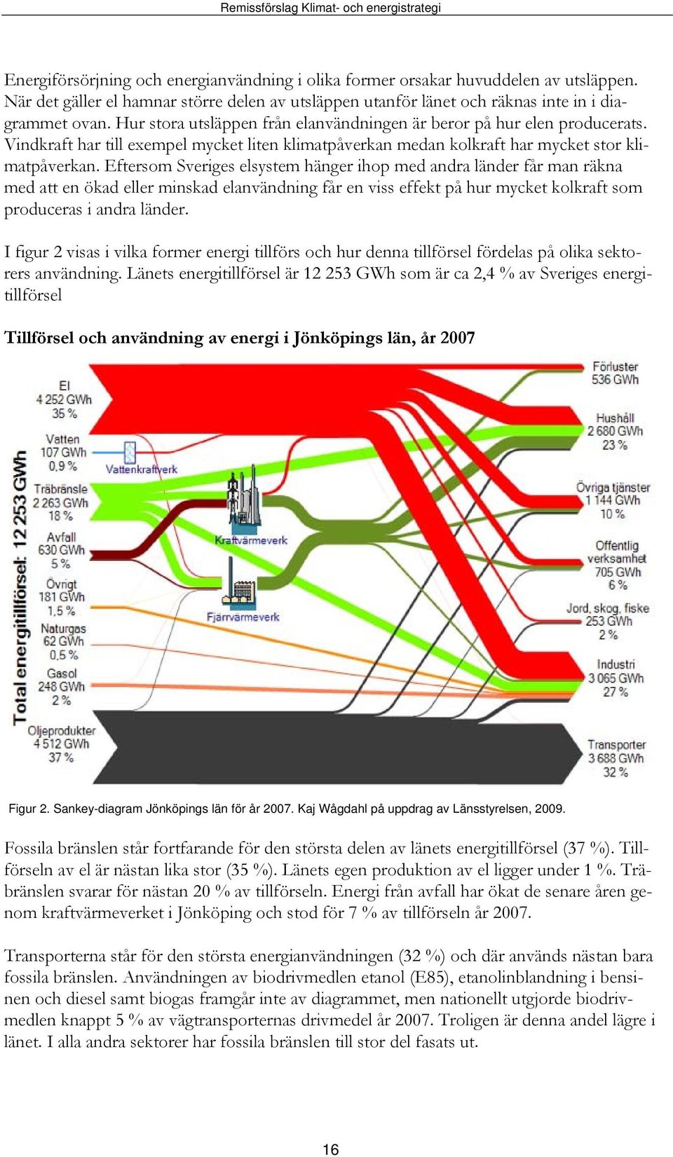 Eftersom Sveriges elsystem hänger ihop med andra länder får man räkna med att en ökad eller minskad elanvändning får en viss effekt på hur mycket kolkraft som produceras i andra länder.