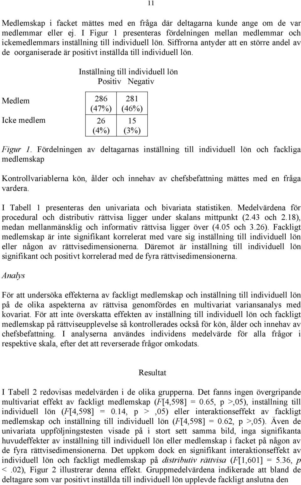 Siffrorna antyder att en större andel av de oorganiserade är positivt inställda till individuell lön.