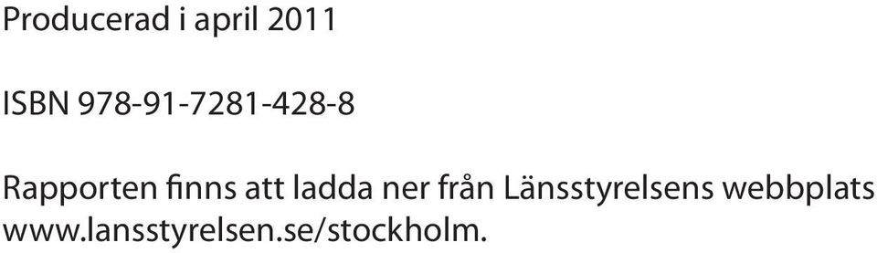 att ladda ner från Länsstyrelsens