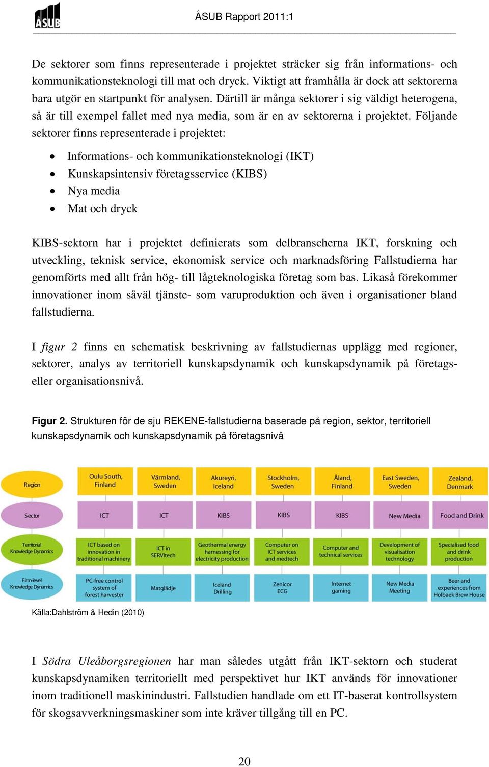 Därtill är många sektorer i sig väldigt heterogena, så är till exempel fallet med nya media, som är en av sektorerna i projektet.