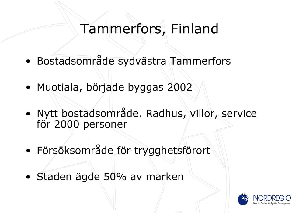 bostadsområde.