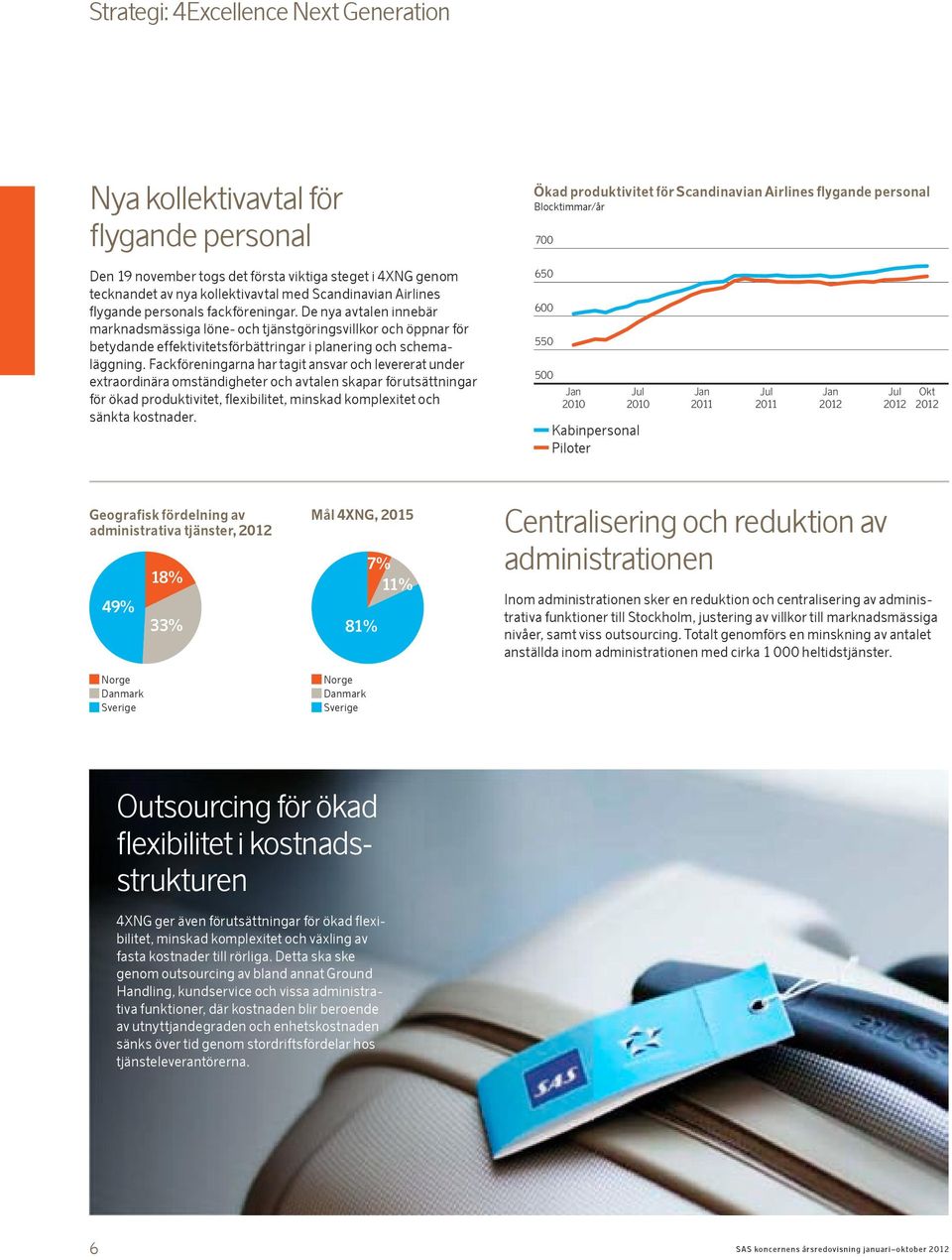 Fackföreningarna har tagit ansvar och levererat under extraordinära omständigheter och avtalen skapar förutsättningar för ökad produktivitet, flexibilitet, minskad komplexitet och sänkta kostnader.