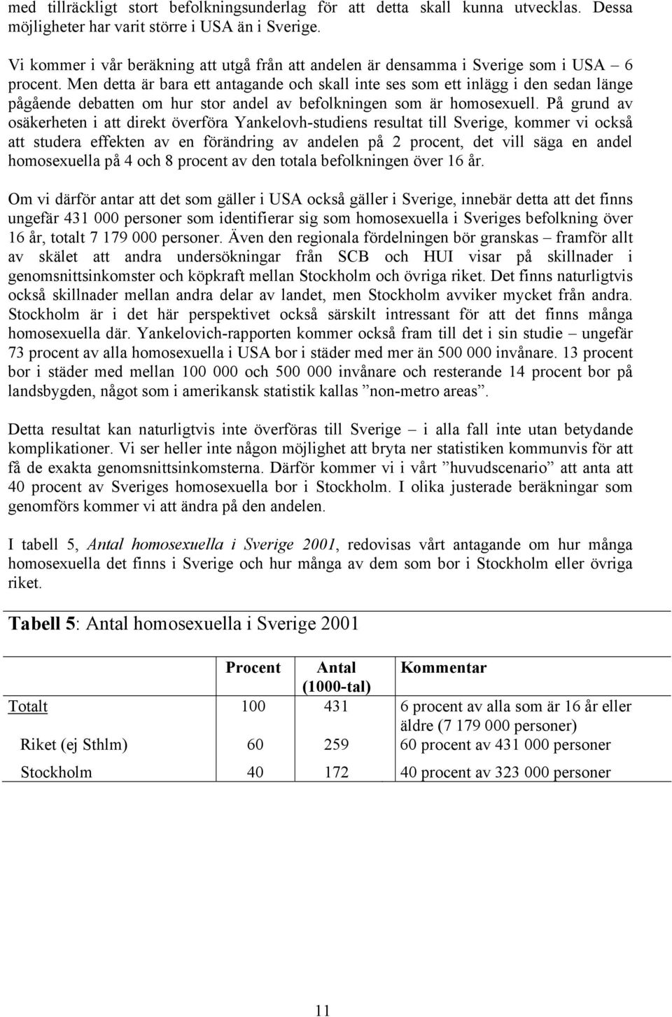 Men detta är bara ett antagande och skall inte ses som ett inlägg i den sedan länge pågående debatten om hur stor andel av befolkningen som är homosexuell.