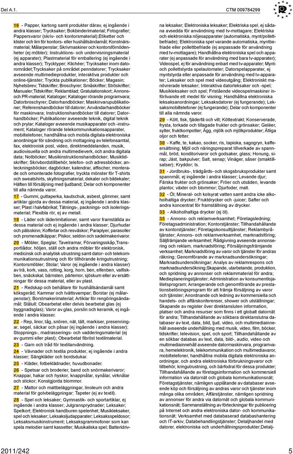 lim för kontors- eller hushållsändamål; Konstnärsmaterial; Målarpenslar; Skrivmaskiner och kontorsförnödenheter (ej möbler); Instruktions- och undervisningsmaterial (ej apparater); Plastmaterial för