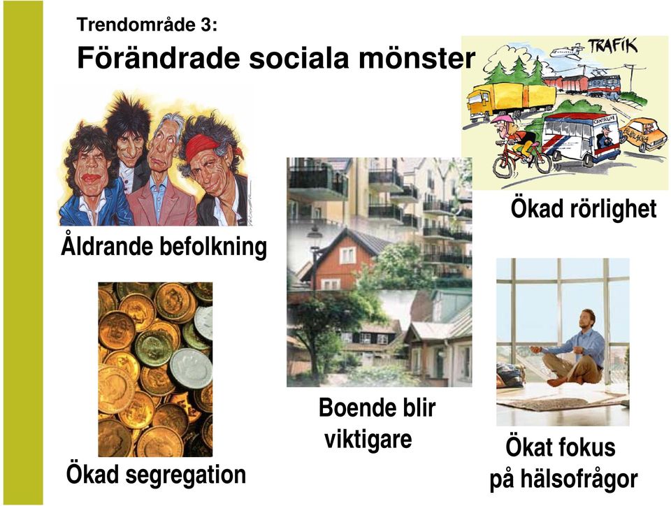 rörlighet Ökad segregation Boende