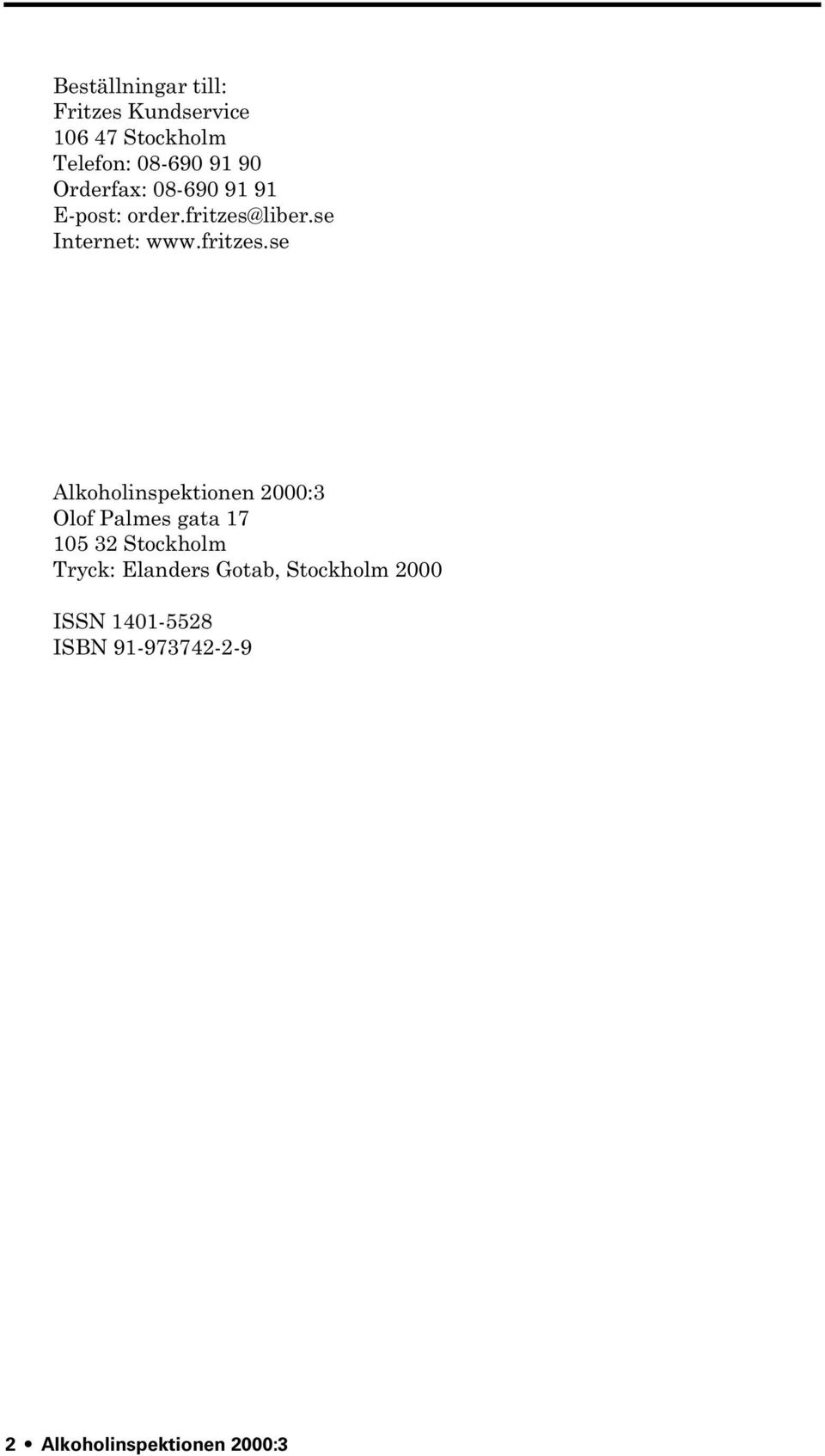 liber.se Internet: www.fritzes.
