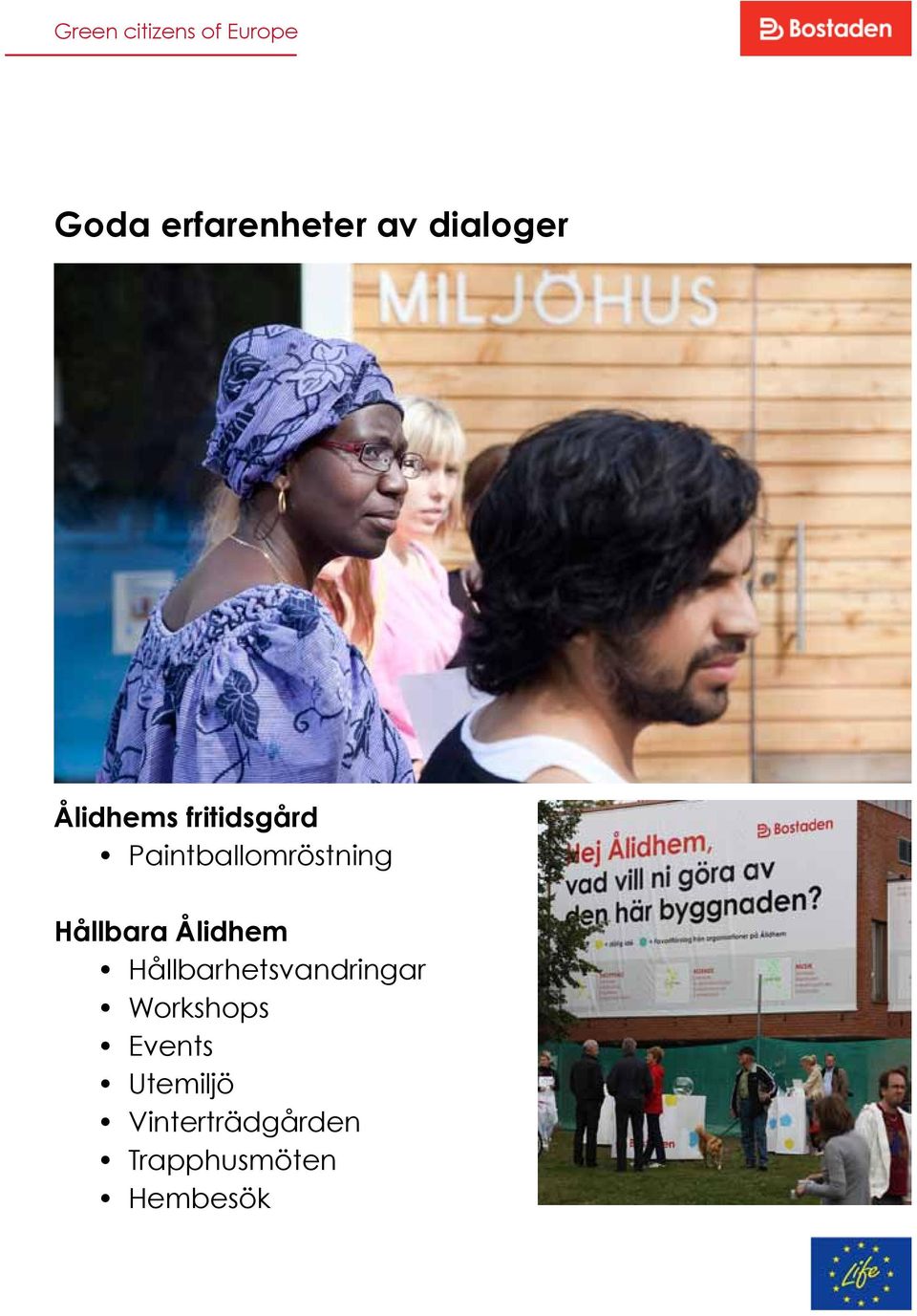 Ålidhem Hållbarhetsvandringar Workshops