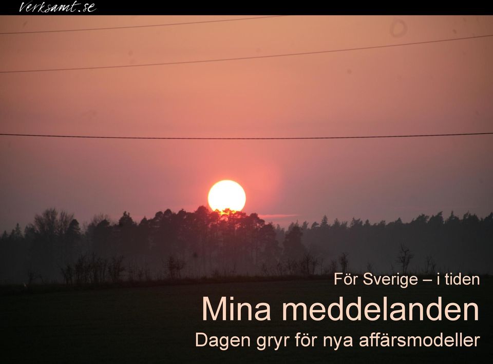 meddelanden Dagen