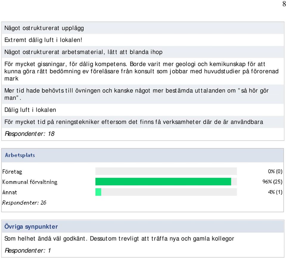 behövts till övningen och kanske något mer bestämda uttalanden om så hör gör man.