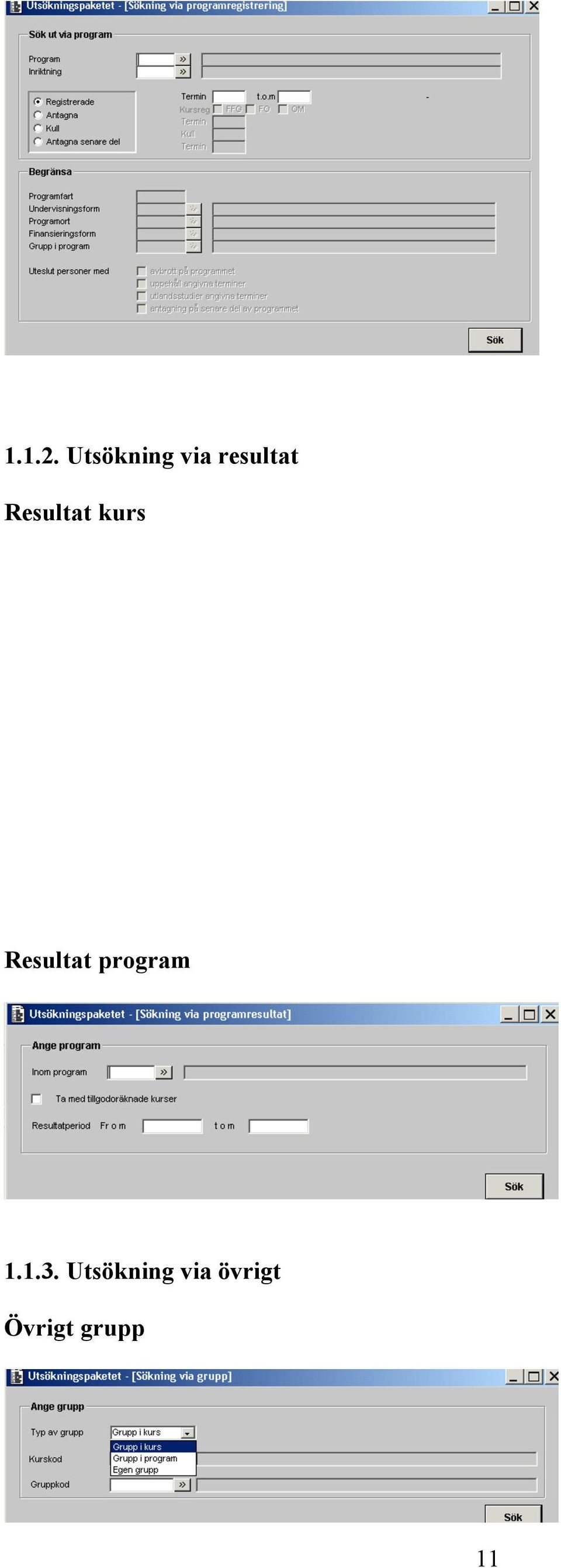 Resultat kurs Resultat