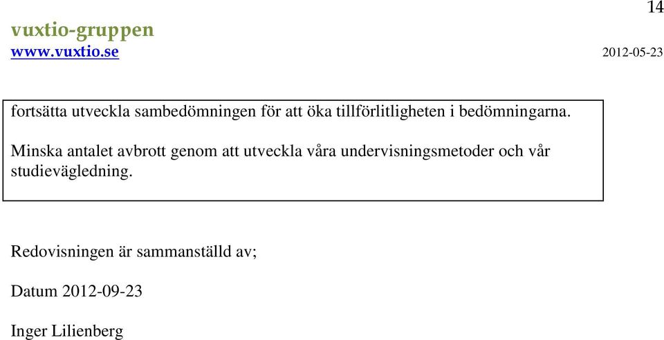Minska antalet avbrott genom att utveckla våra