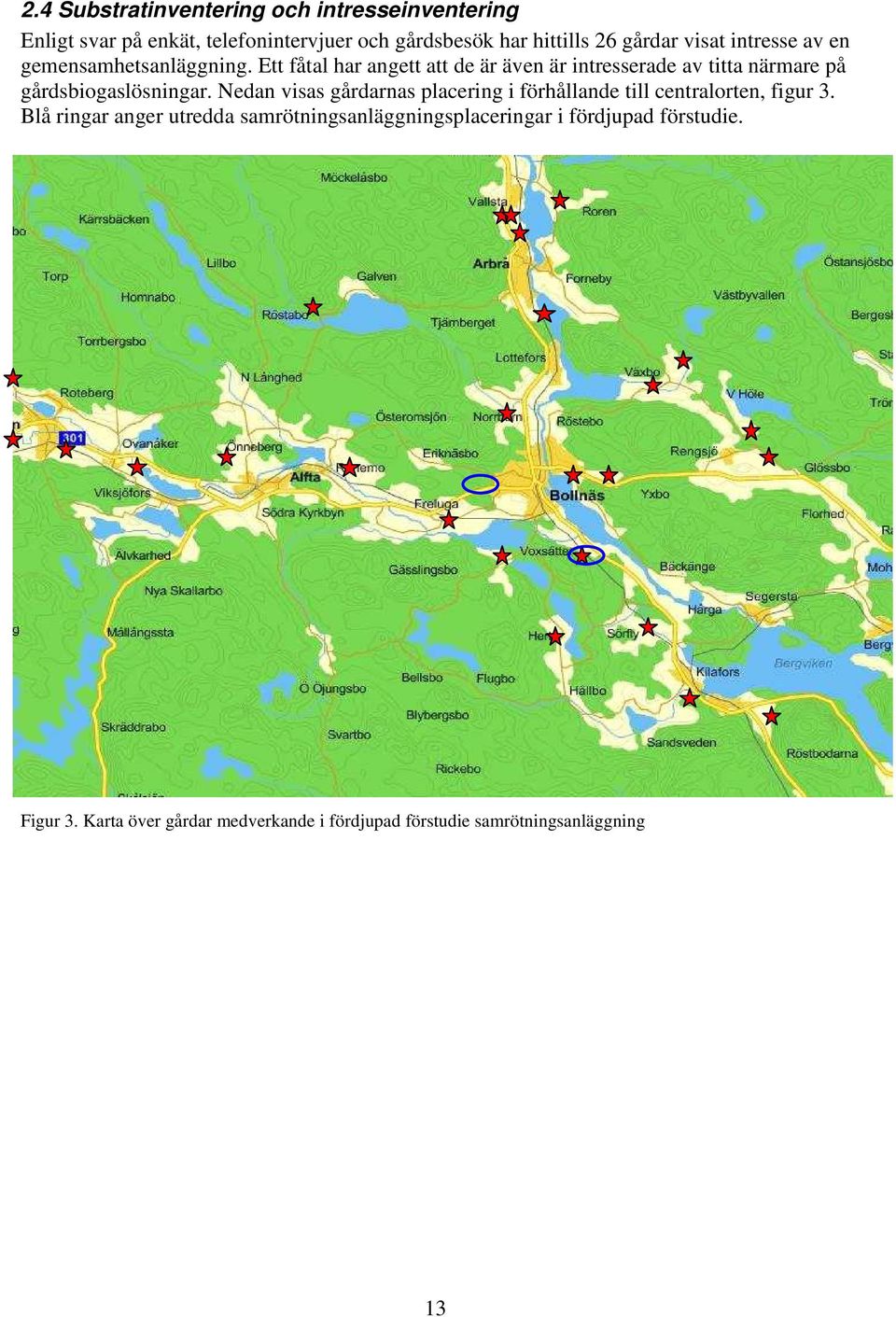 Ett fåtal har angett att de är även är intresserade av titta närmare på gårdsbiogaslösningar.