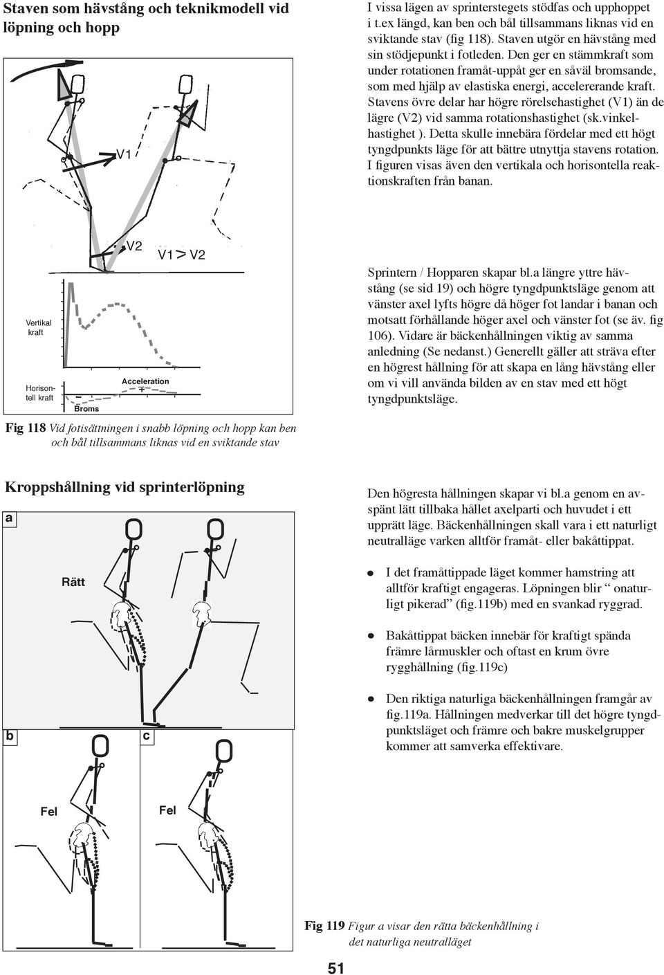 Stvens övre delr hr högre rörelsehstighet (V1) än de lägre (V2) vid smm rottionshstighet (sk.vinkelhstighet ).