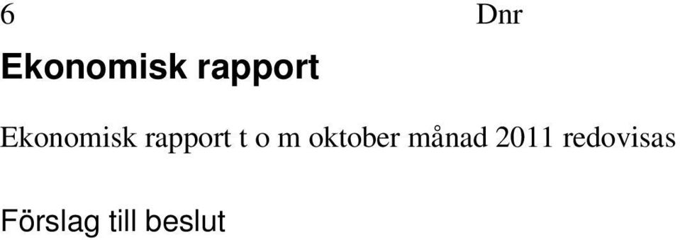 rapport t o m