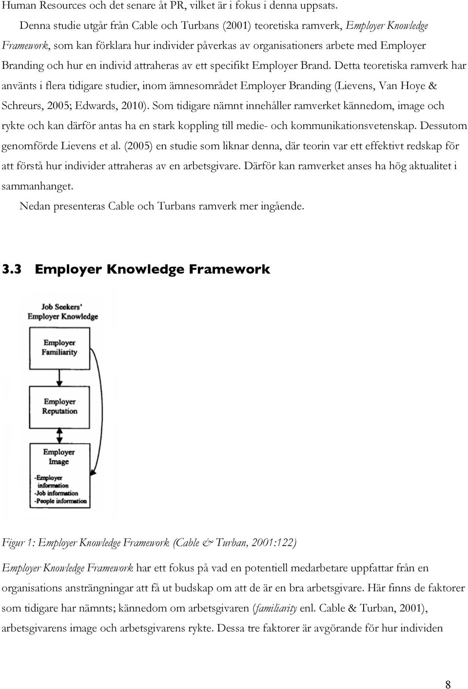 individ attraheras av ett specifikt Employer Brand.