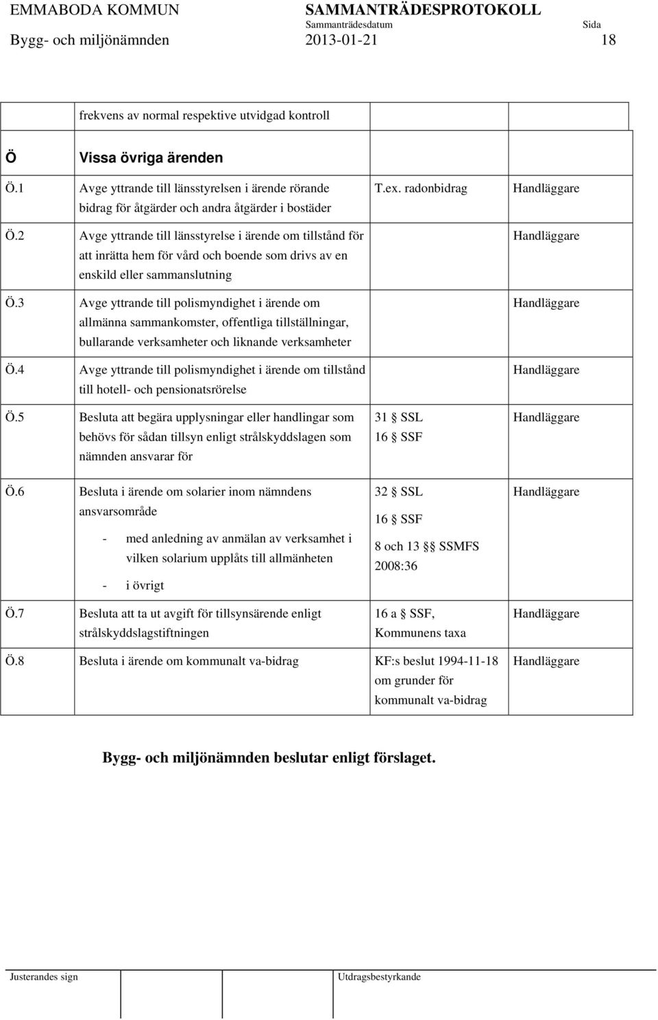 2 Avge yttrande till länsstyrelse i ärende om tillstånd för att inrätta hem för vård och boende som drivs av en enskild eller sammanslutning Ö.