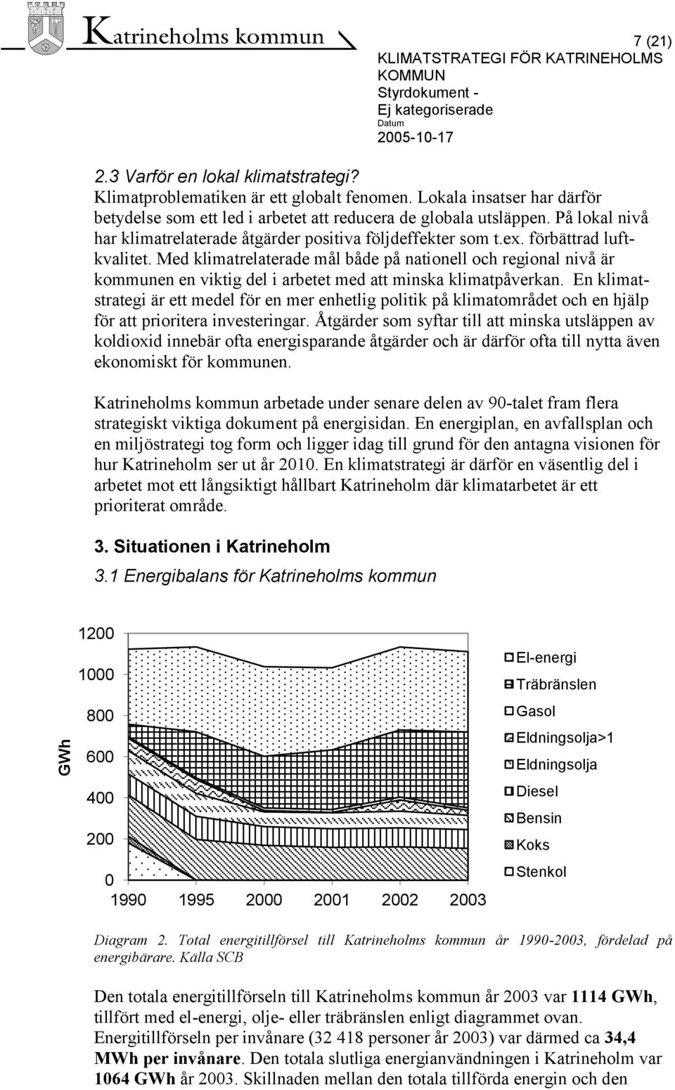 Med klimatrelaterade mål både på nationell och regional nivå är kommunen en viktig del i arbetet med att minska klimatpåverkan.