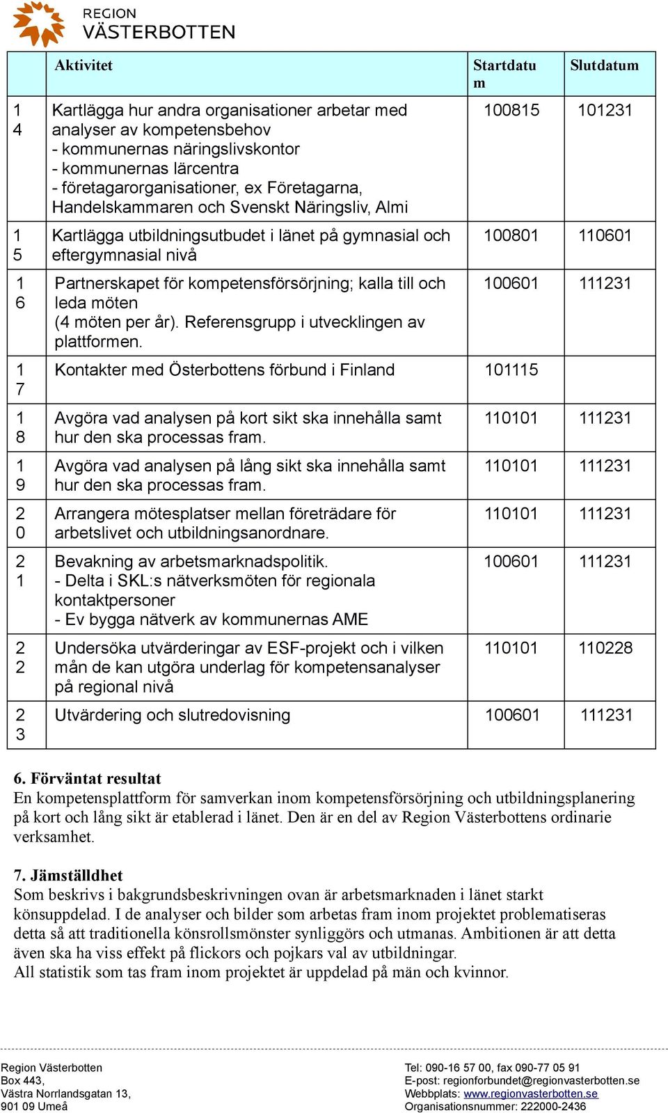 (4 möten per år). Referensgrupp i utvecklingen av plattformen.