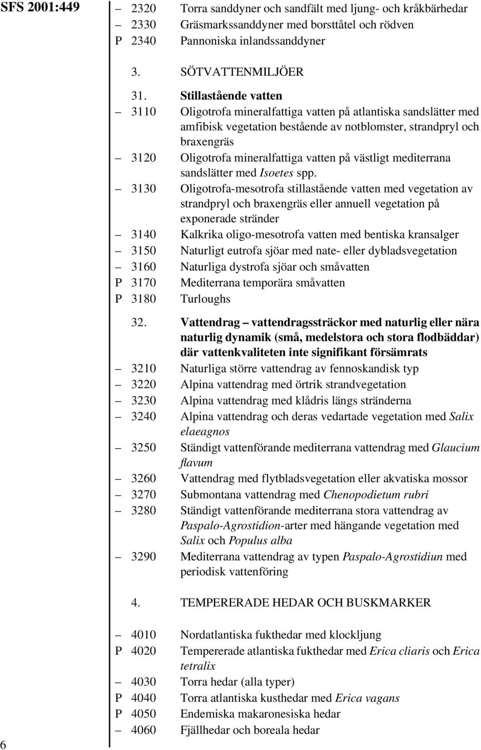 på västligt mediterrana sandslätter med Isoetes spp.