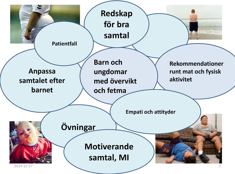 Rekommendationer runt mat och fysisk aktivitet Empati och