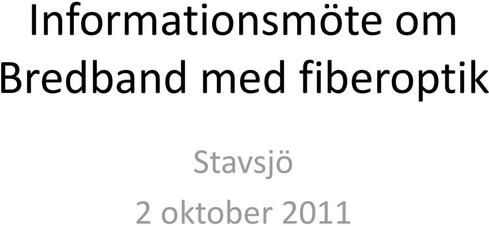 fiberoptik