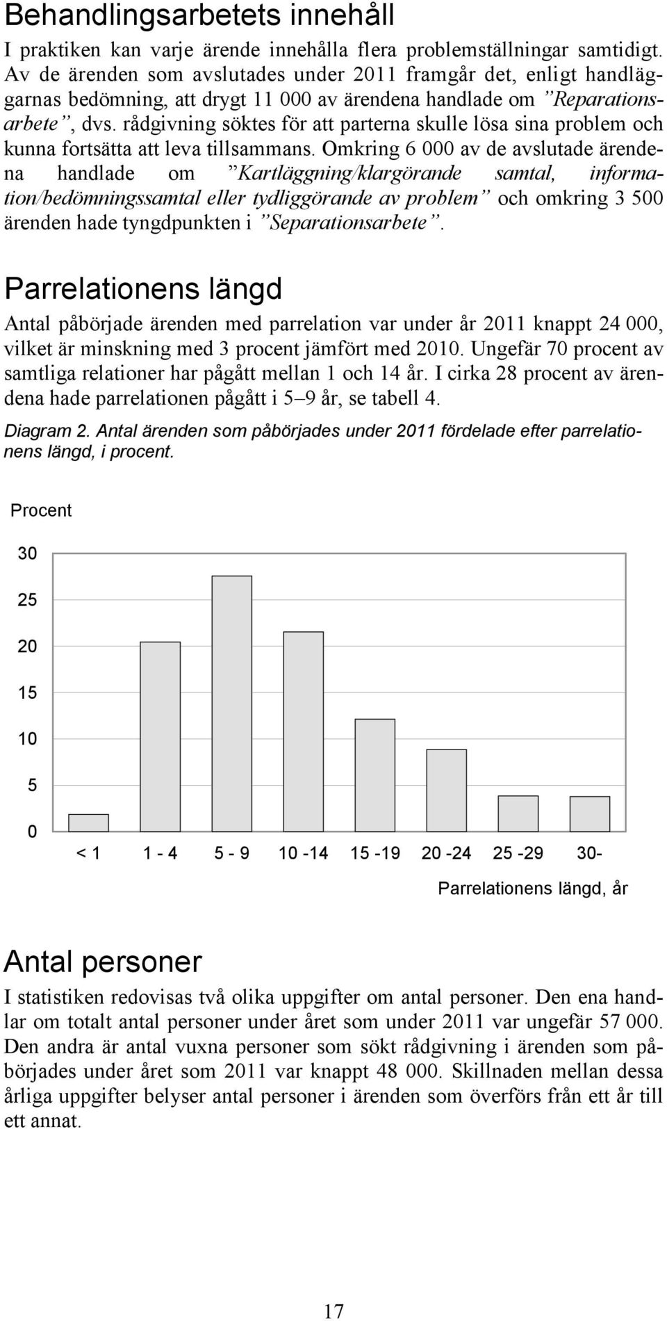 rådgivning söktes för att parterna skulle lösa sina problem och kunna fortsätta att leva tillsammans.