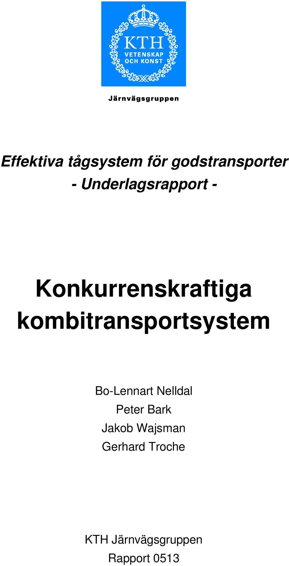kombitransportsystem Bo-Lennart Nelldal Peter