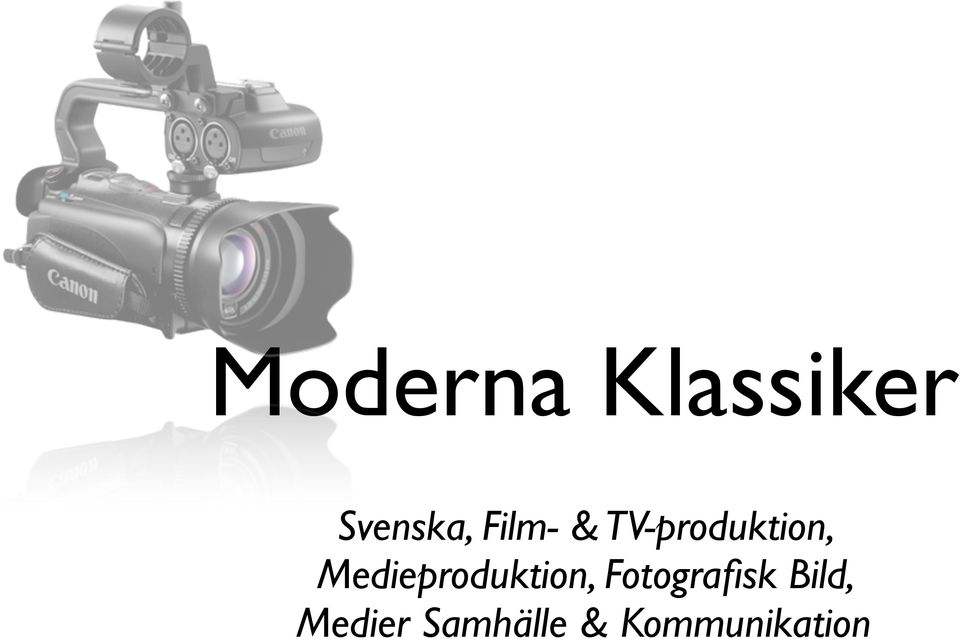 Medieproduktion, Fotografisk