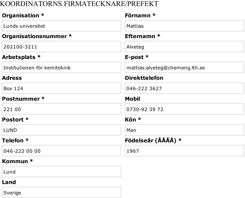 kemiteknik mattias.alveteg@chemeng.lth.