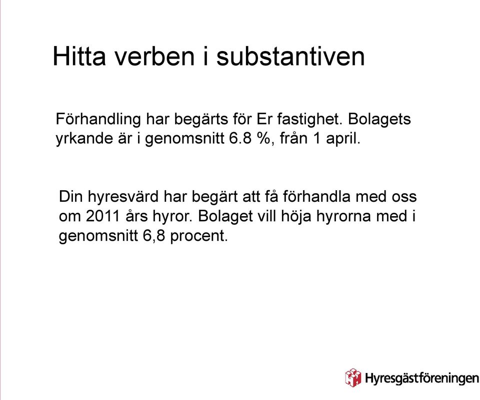 8 %, från 1 april.