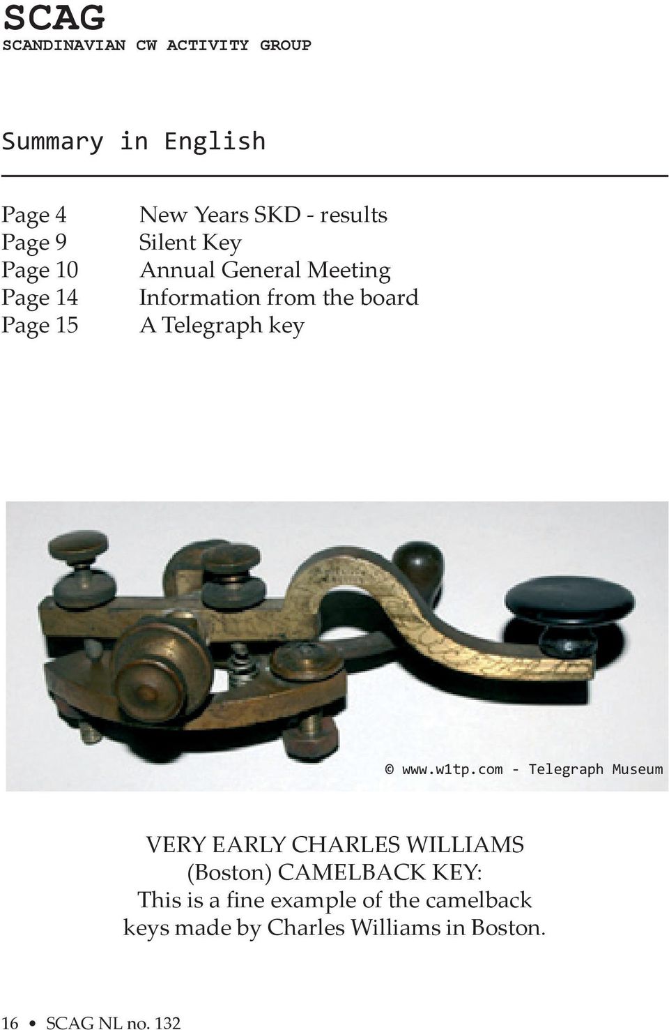 Telegraph key www.w1tp.