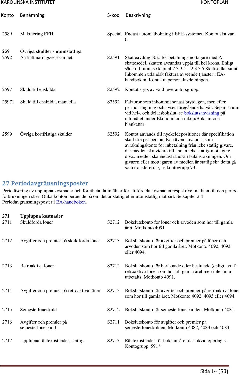 Enligt särskild rutin, se kapital 2.3.3.4 2.3.3.5 Skattsedlar samt Inkommen utländsk faktura avseende tjänster i EAhandboken. Kontakta personalavdelningen.