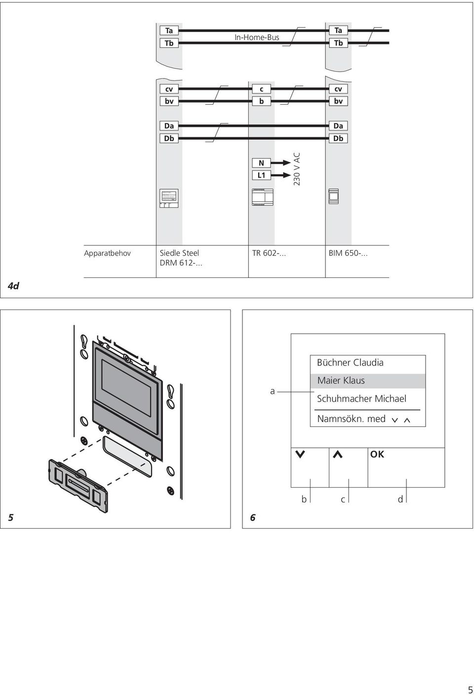 Siedle Steel DRM 612-... TR 602-... BIM 650-.