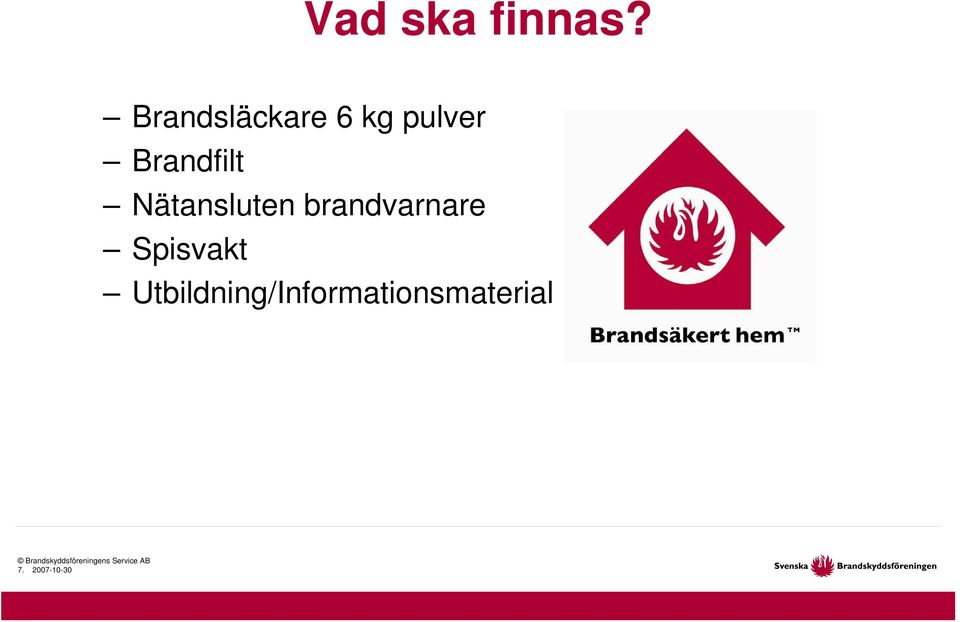 Brandfilt Nätansluten