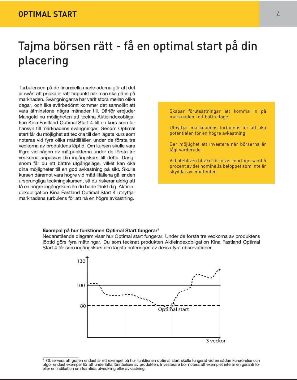 Därför erbjuder Mangold nu möjligheten att teckna Aktieindexobligation Kina Fastland Optimal Start 4 till en kurs som tar hänsyn till marknadens svängningar.