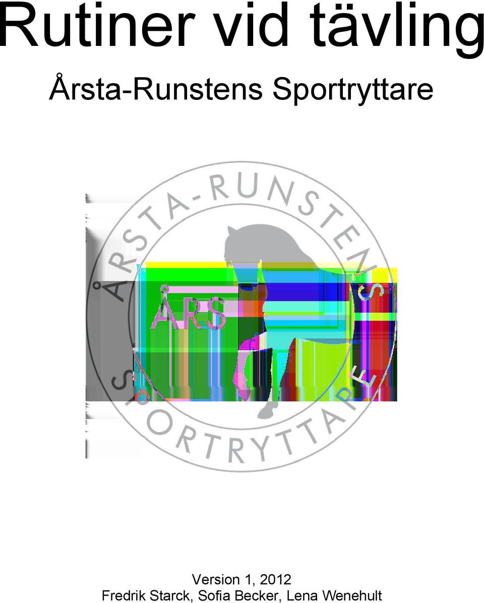 Sportryttare Version 1,