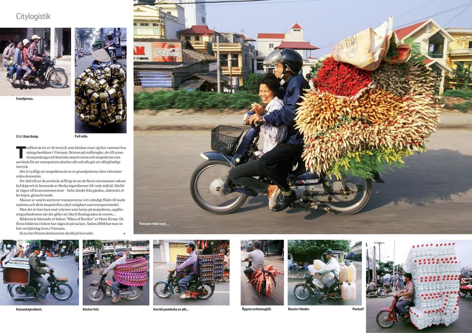 Det är tydligt att mopederna är en av grundpelarna i den vietnamesiska ekonomin.