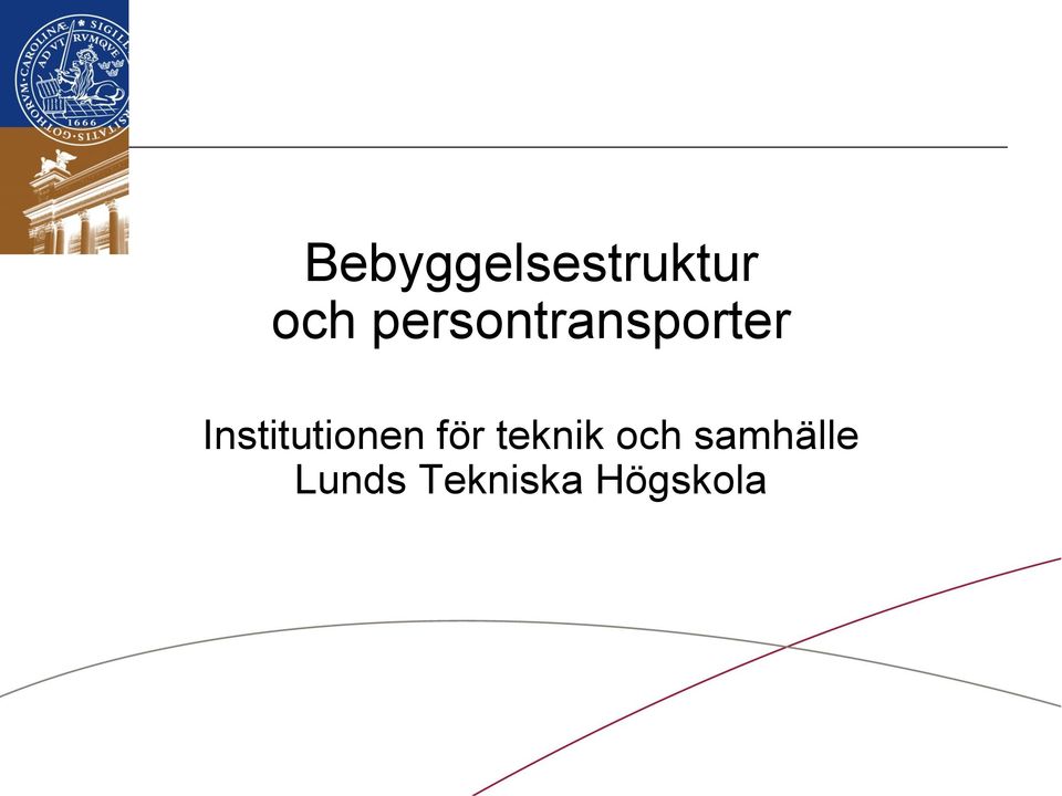 Institutionen för teknik