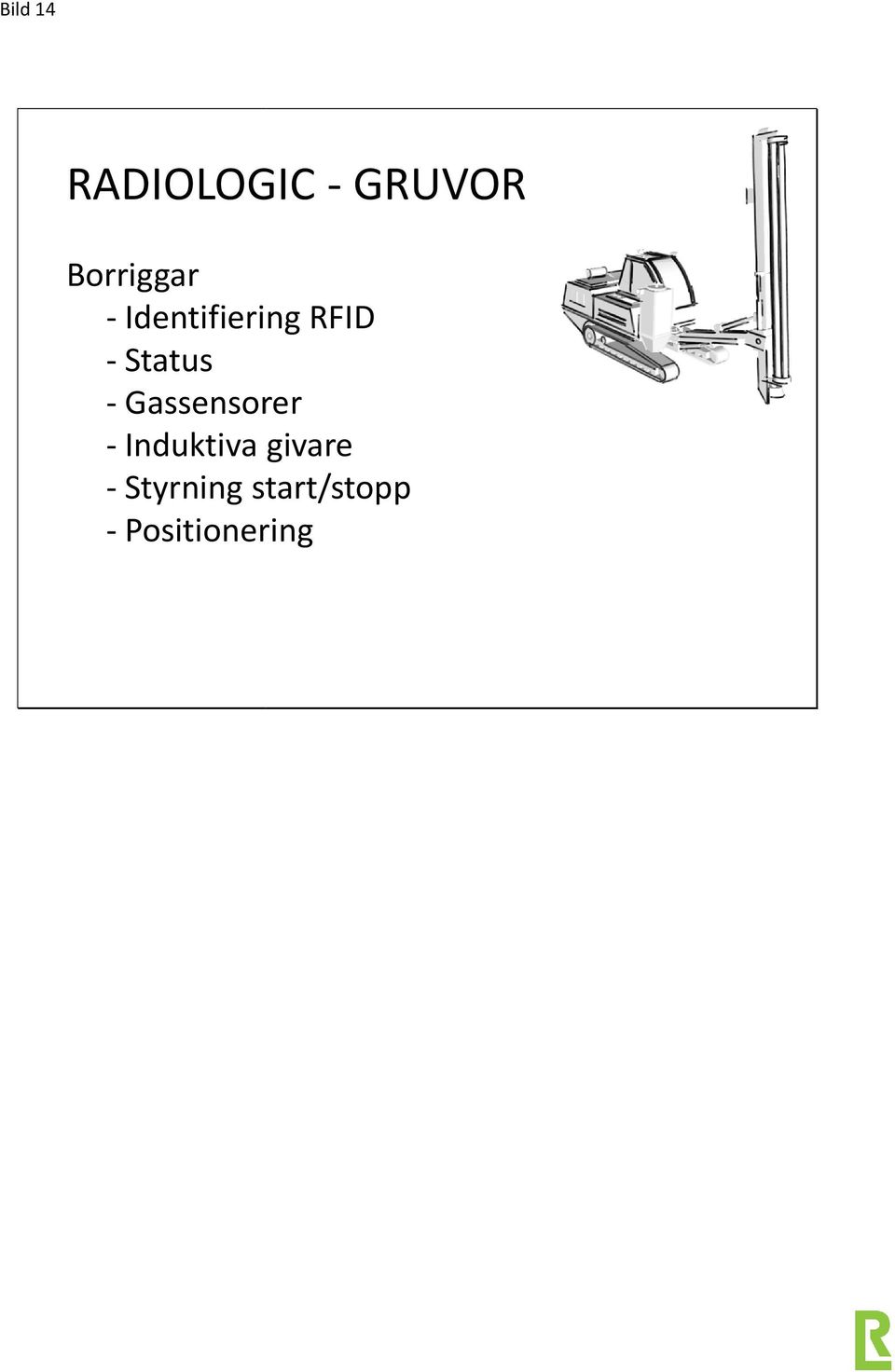 -Status - Gassensorer -Induktiva